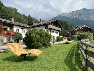 unsere gemütlichen Sonnenliegen