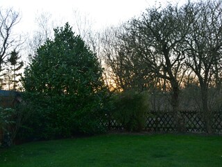 Eingezäunter Garten