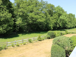 Blick vom Balkon