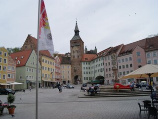 Hauptplatz direkt um die Ecke