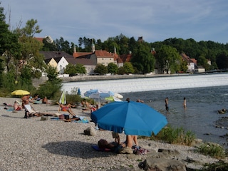 Inselbad mit Lechzugang