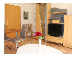 Sat-TV im Wohnzimmer