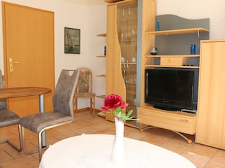 Sat-TV im Wohnzimmer