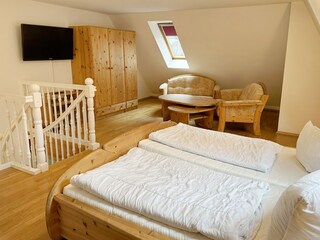 offener Zugang zum unteren Wohnbereich