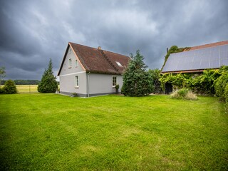 Garten komplett eingezäunt