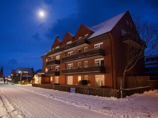 Nordseite im Winter