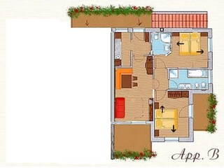 Res. Milandora Wohnung Typ B