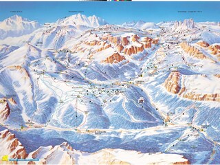 Skimap Alta Badia Sellaronda Dolomitisuperski