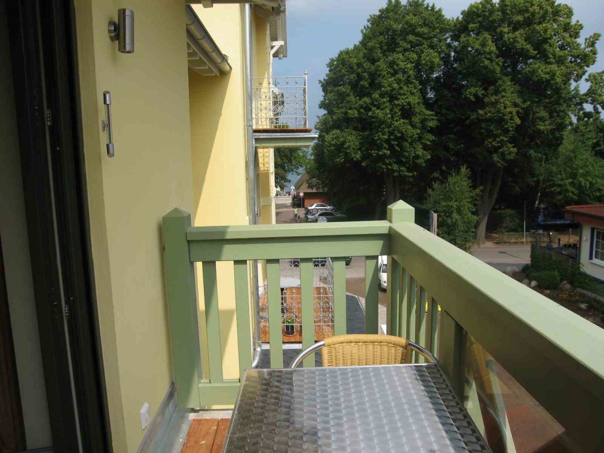 Ostbalkon mit Meerblick