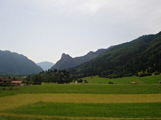 Blick vom Grundstück