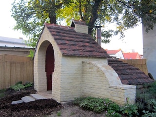 Backofen in unserem Garten