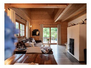 Chalet Teisnach Woonkamer 20