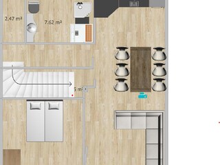 Chalet Teisnach Pianta del piano 42