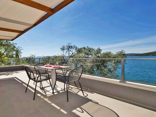 Appartamento per vacanze Trogir Registrazione all'aperto 4