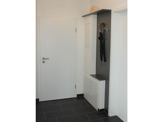 Schöner und heller Eingangsbereich.