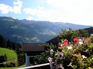 Blick auf die gegenüberliegende Talseite