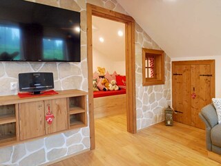 Kuschelecke im Wohnzimmer