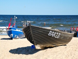 Fischerei direkt am Baaber Strand