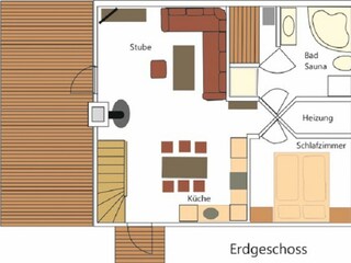 Casa per le vacanze Baabe Pianta del piano 21