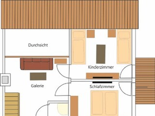 Casa per le vacanze Baabe Pianta del piano 22