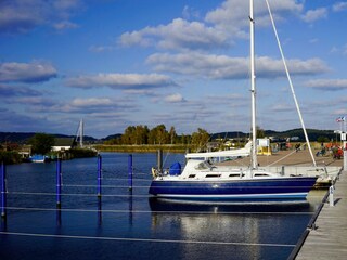 Hafen von Baabe - ideal für Spaziergänge und Ausflüge auf dem Wasser