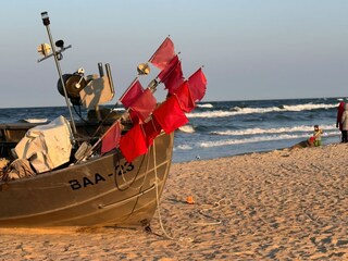 Fischerromantik am Ostseestrand von Baabe