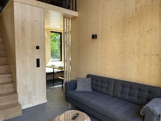 Sofa im Wohnraum