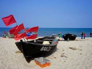 Fischerei direkt am Baaber Strand