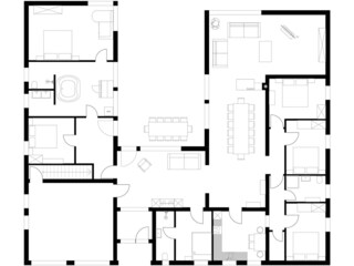 Vakantiehuis Esternberg Grondplan 40
