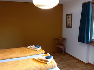 Schlafzimmer Gartenwohnung