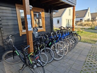 Fahrradverleih im Ferienpark