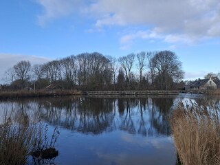 See an der Parkeinfahrt