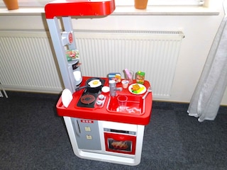 Spielküche bei Anreise mit kleinen Kindern