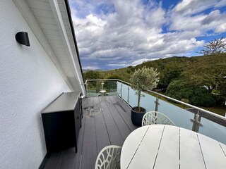 Großer XXL-Balkon