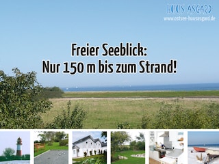 Haus am Meer, nur 150 Meter bis zum Strand
