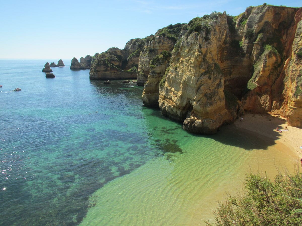 Der Dona Ana Strand - Foto von www.algarve-sol.de