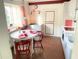 Ferienwohnung Utersum Küche 15