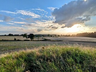 Hinterland mit Hühnengräbern