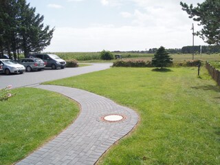 Parkplatz am Haus