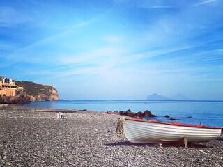 Der Strand ist nicht weit entfernt