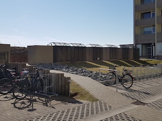 Außenbereich / Fahrradständer