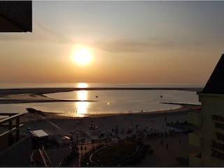 Ausblick Balkon