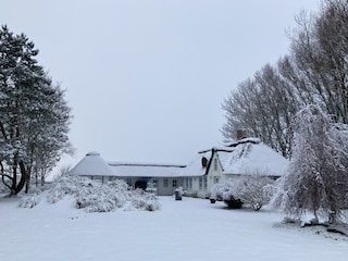 Haus im Winter