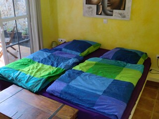 Das erste Schlafzimmer