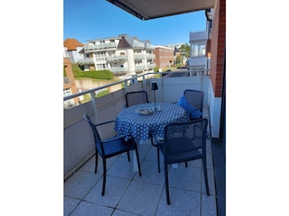 Balkon mit Blick zum Osten