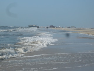 Strand bei Flut