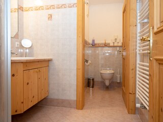 Badezimmer der Ferienwohnung