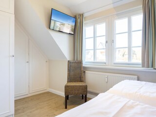 Schlafzimmer neben Bad