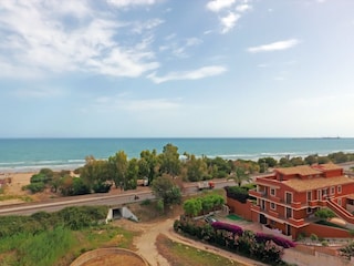 Villa le Mimose befindet sich am Strand von Pozzallo