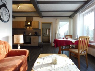 Blick Richtung Sonnenterrasse